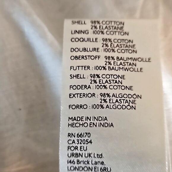 Free People Thea Ivory Button-Down Mini Dress - Size Large, NWT, - Picture 8 of 11